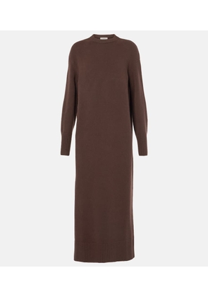 Fforme Ainsley wool and cashmere shift dress