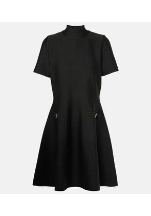 Oscar de la Renta Wool-blend minidress