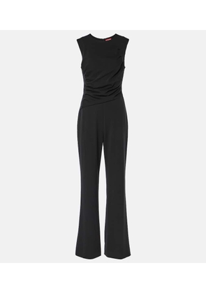 Staud Jagger draped jersey jumpsuit