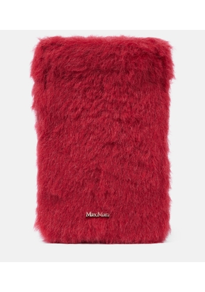 Max Mara Crossy teddy phone pouch
