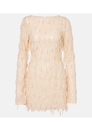 Rotate Sequined minidress