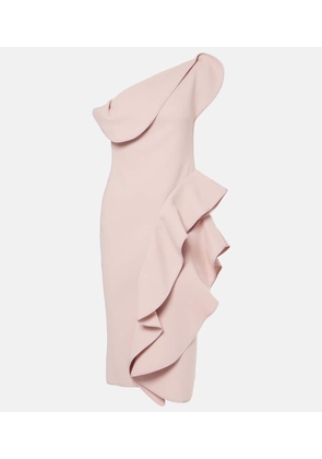 Maticevski Rhythm ruffled midi dress