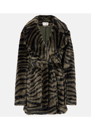 Diane von Furstenberg Tanesha faux shearling jacket