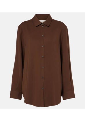 Asceno London crepe shirt