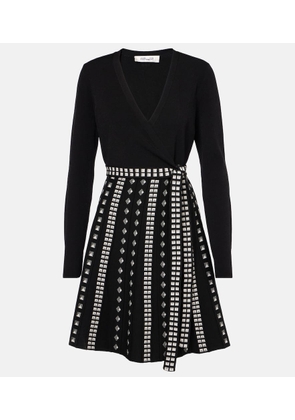 Diane von Furstenberg Chelsea pleated minidress