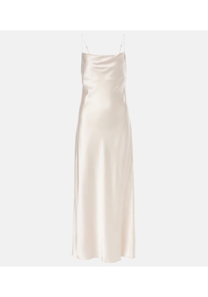 Dorothee Schumacher Sense of Shine silk-blend midi dress