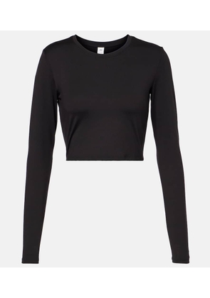 Alo Yoga Alosoft cropped technical top