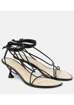 Proenza Schouler Tee Ankle 60 leather sandals