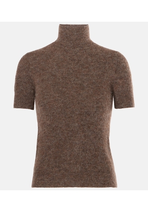 Ralph Lauren Collection Wool-blend turtleneck top