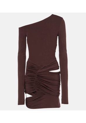 Nensi Dojaka Asymmetric cutout minidress