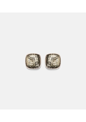 Stone and Strand Bond 14kt gold oversized earrings