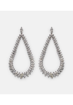 Anita Ko 18kt white gold earrings with diamonds