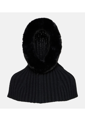Goldbergh Naomi faux fur-trimmed hood