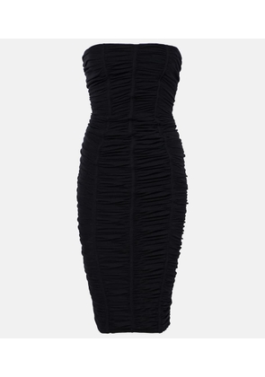 The Attico Tulle bustier dress