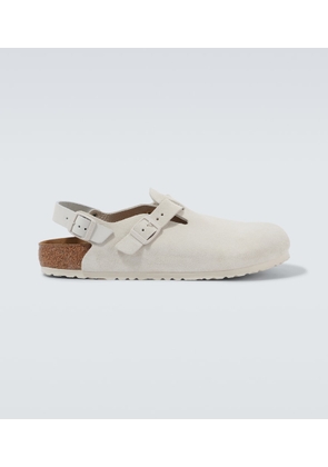 Birkenstock Tokio suede slingback clogs