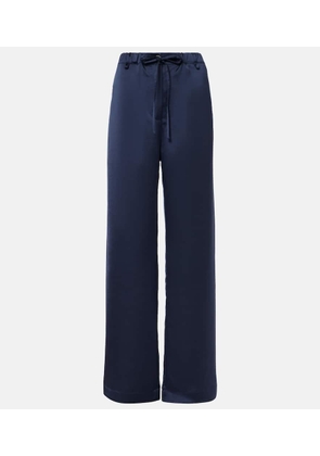 Proenza Schouler White Label Magnus satin wide-leg pants