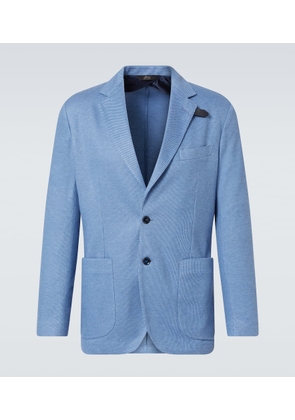 Brioni Silk and cotton jersey blazer