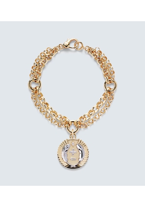 FoundRae Vivacity 18kt gold bracelet with diamonds