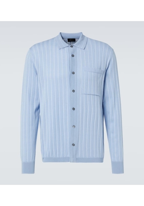 Brioni Cotton, silk and linen cardigan