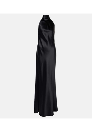 Ralph Lauren Collection Chilton halterneck satin gown