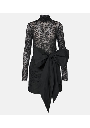 Rebecca Vallance x Nicky Hilton Delta lace minidress