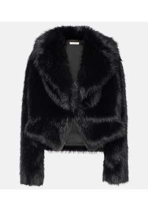 The Sei Faux fur bomber jacket