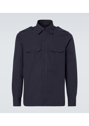 Tom Ford Cotton and silk poplin shirt