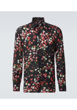Tom Ford Floral silk shirt