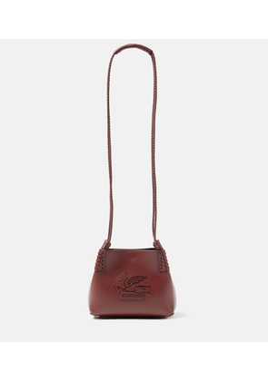 Etro Libra Mini leather shoulder bag