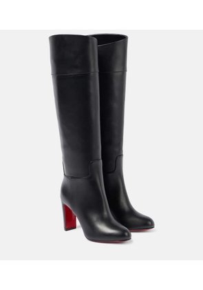 Christian Louboutin Loo Botta 85 leather knee-high boots