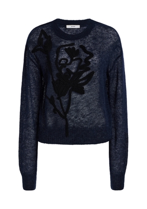 Erdem Embroidered Knit Sweater - Moda Operandi