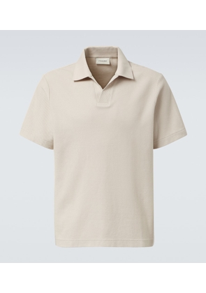 Frame Cotton pique polo shirt