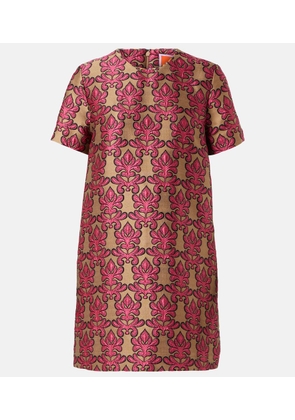 La DoubleJ Mini Swing jacquard minidress