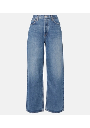 Agolde Low Slung Baggy mid-rise wide-leg jeans