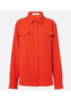 God's True Cashmere Fire cashmere shirt