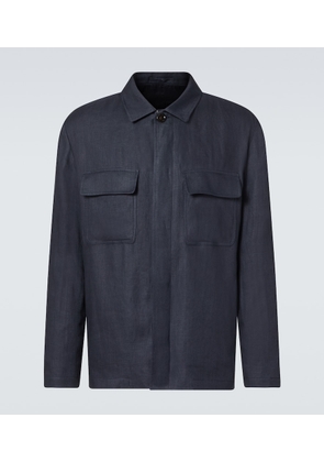 Lardini Linen overshirt