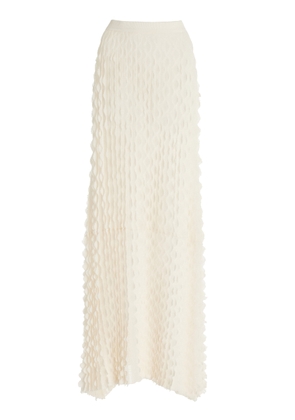 Ulla Johnson Willa Textured Cotton-Blend Maxi Skirt - Moda Operandi