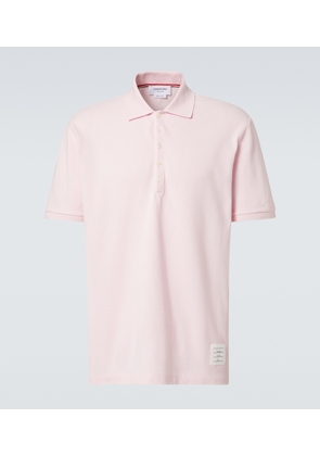 Thom Browne 4-Bar cotton polo shirt
