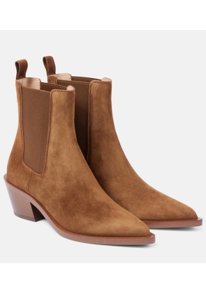 Gianvito Rossi Western 45 suede booties