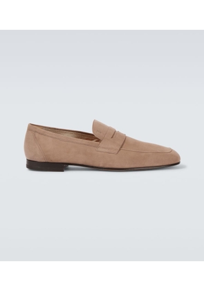Tod's Suede penny loafers