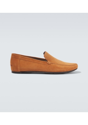 Manolo Blahnik Alder suede loafers