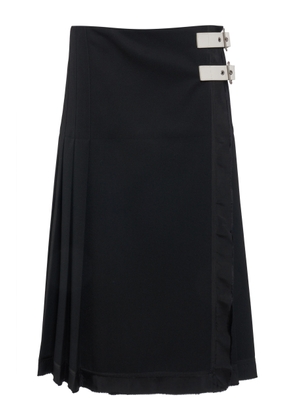 Jil Sander Wool Midi Skirt - Moda Operandi