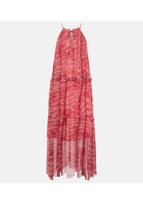 Marant Etoile Alita chiffon midi dress