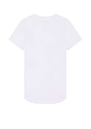 ASRV Aerosilver Established Tee in White - White. Size XL/1X (also in ).