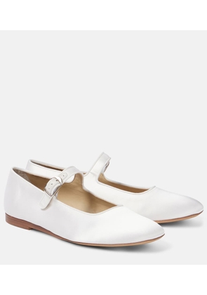 Le Monde Beryl Satin Mary Jane flats