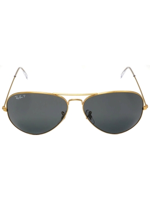 Ray Ban Aviator Classic Polarized Black Pilot Unisex Sunglasses RB3025 919648 62