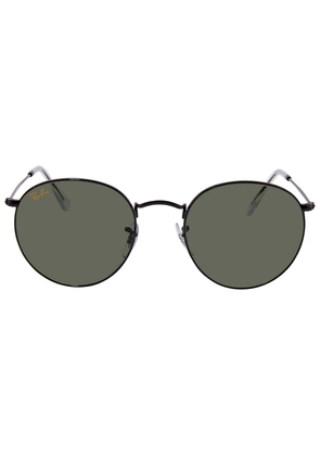 Ray Ban Round Metal Legend Green Classic G-15 Round Unisex Sunglasses RB3447 919931 53