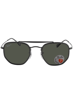 Ray Ban Marshal II Green Classic G-15 Geometric Unisex Sunglasses RB3648M 002/58 52