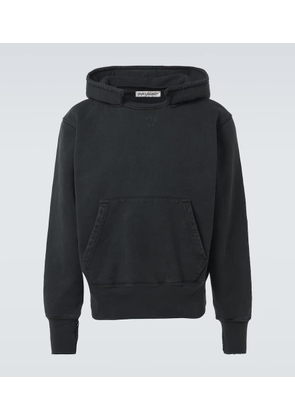 Our Legacy Mob cotton jersey fleece hoodie