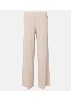 Lisa Yang Aina cotton and cashmere wide-leg pants